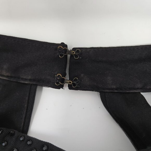 Jodi Kristopher 11 Beaded FLoral Embroidery Garden Fairy Whimsical Festival Crop - Picture 9 of 13